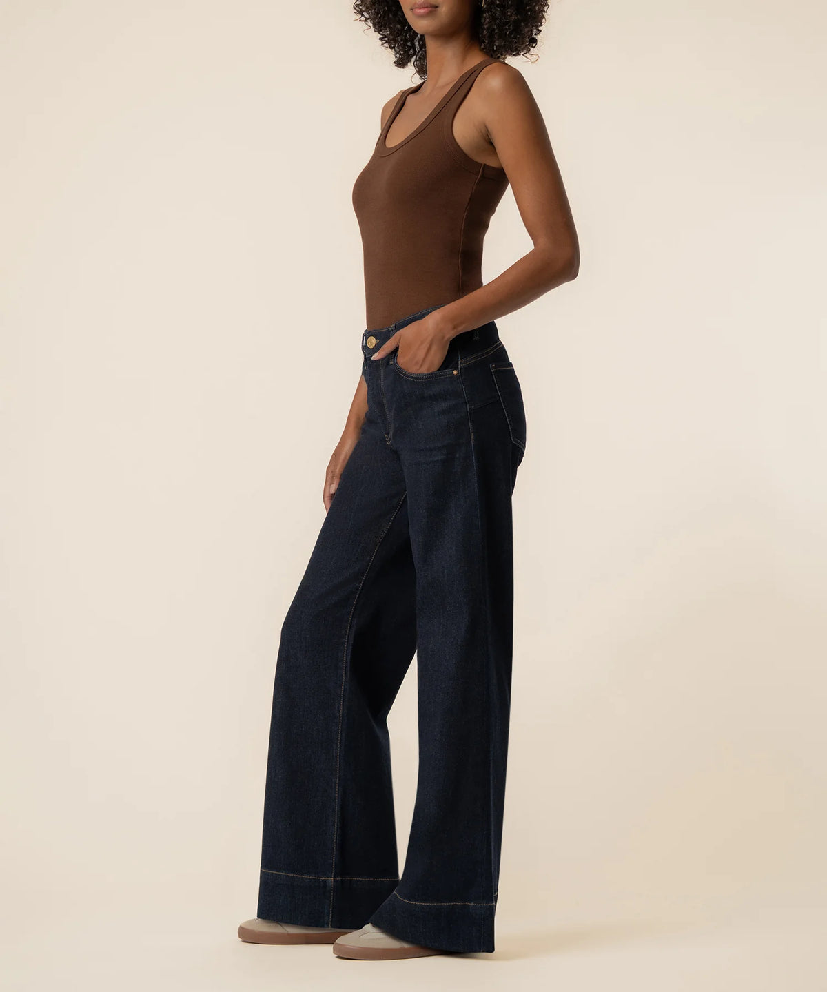Kut from the Kloth Maya High Rise Wide Leg Amaze Jean