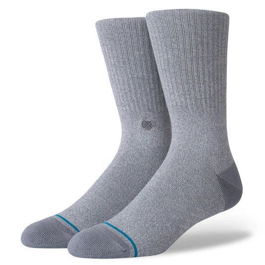 Stance Heather Grey Icon Crew Socks