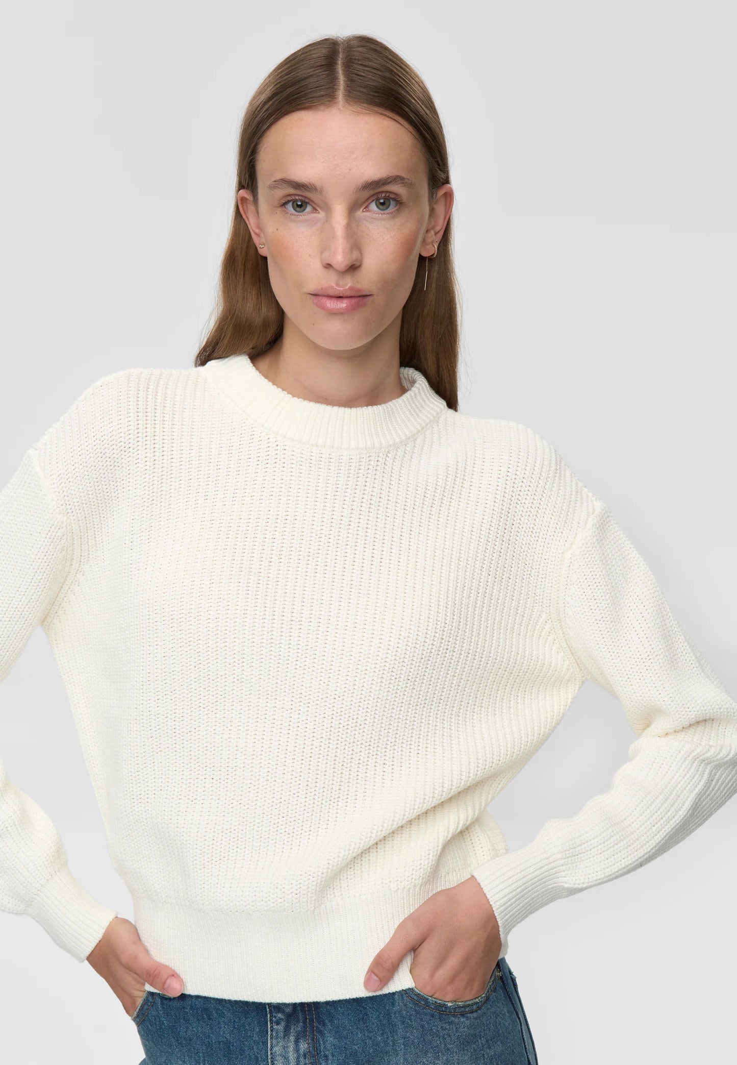 Minimum Broken White Mikala Sweater