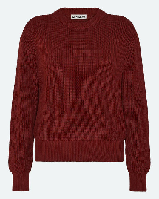 Minimum Merlot Mikala Sweater