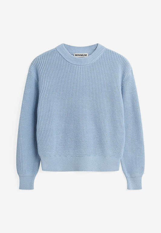 Minimum Cashmere Blue Mikala Sweater