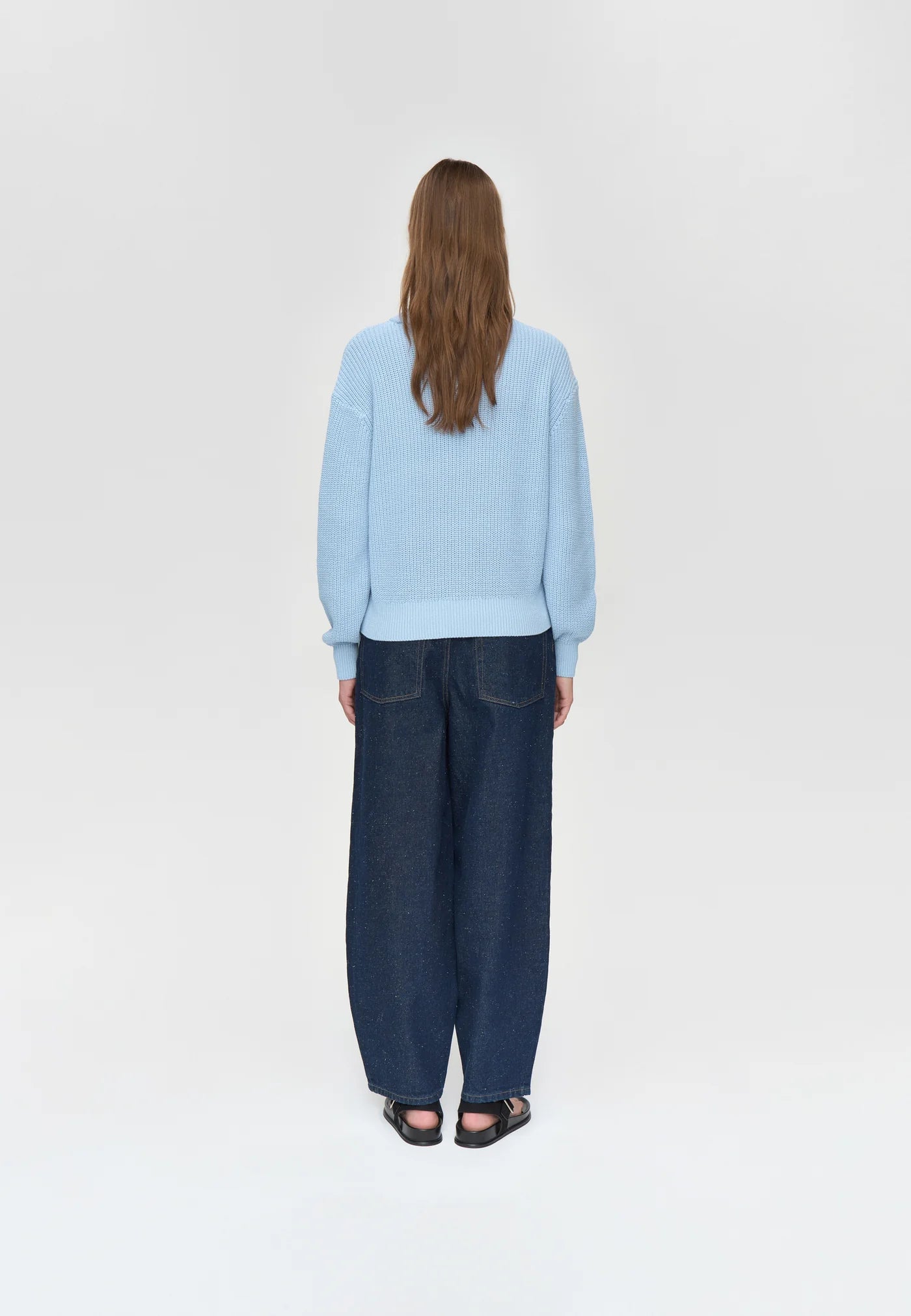 Minimum Cashmere Blue Mikala Sweater