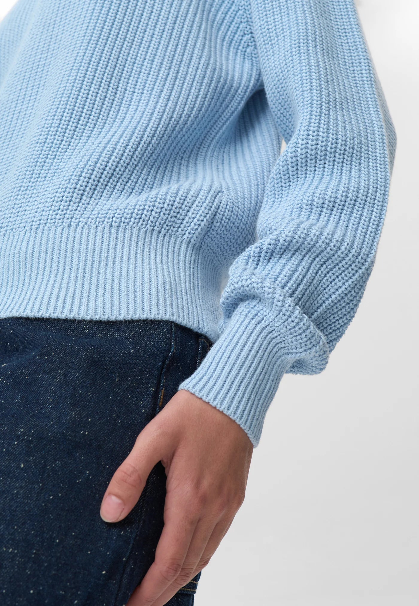 Minimum Cashmere Blue Mikala Sweater