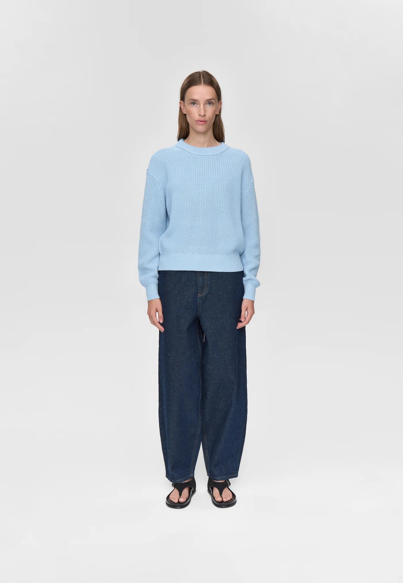 Minimum Cashmere Blue Mikala Sweater