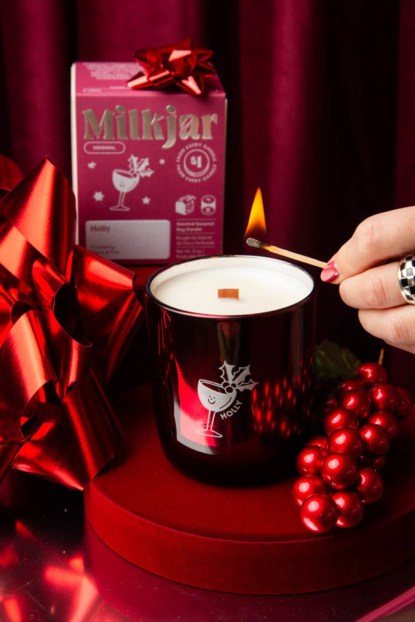 Milkjar Holly Candle