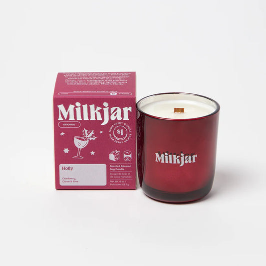 Milkjar Holly Candle