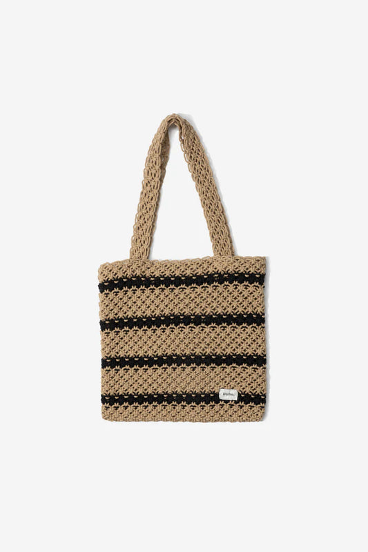 Rhythm Sol Stripe Crochet Tote Bag