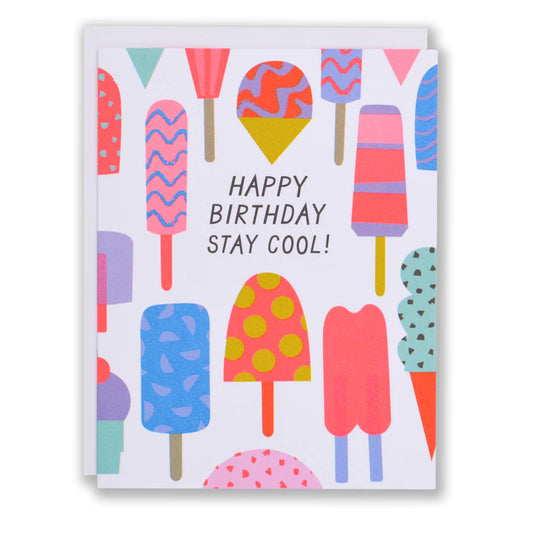 Banquet Icy Treats Happy Birthday Stay Cool Card