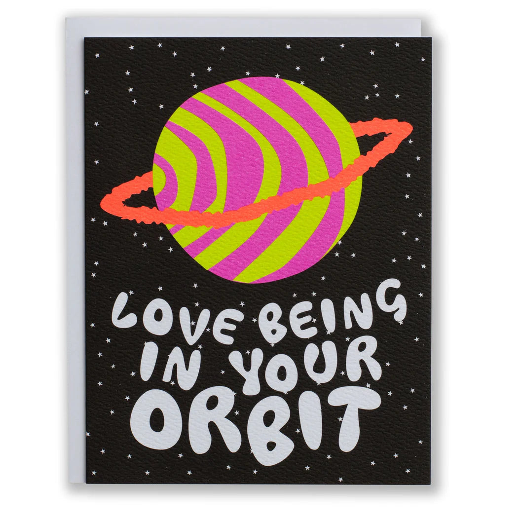 Banquet Love Being in your Orbit Planet Card