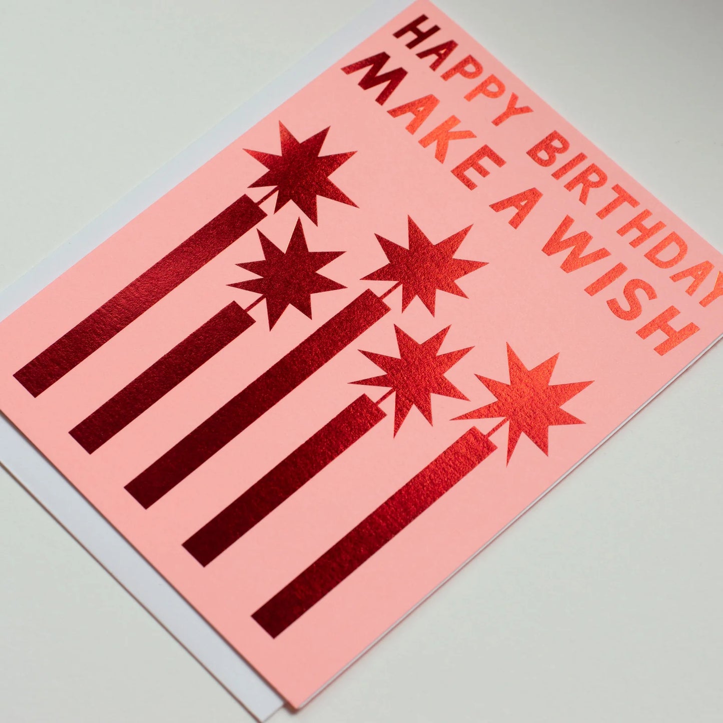 Banquet Happy Birthday Make A Wish Card
