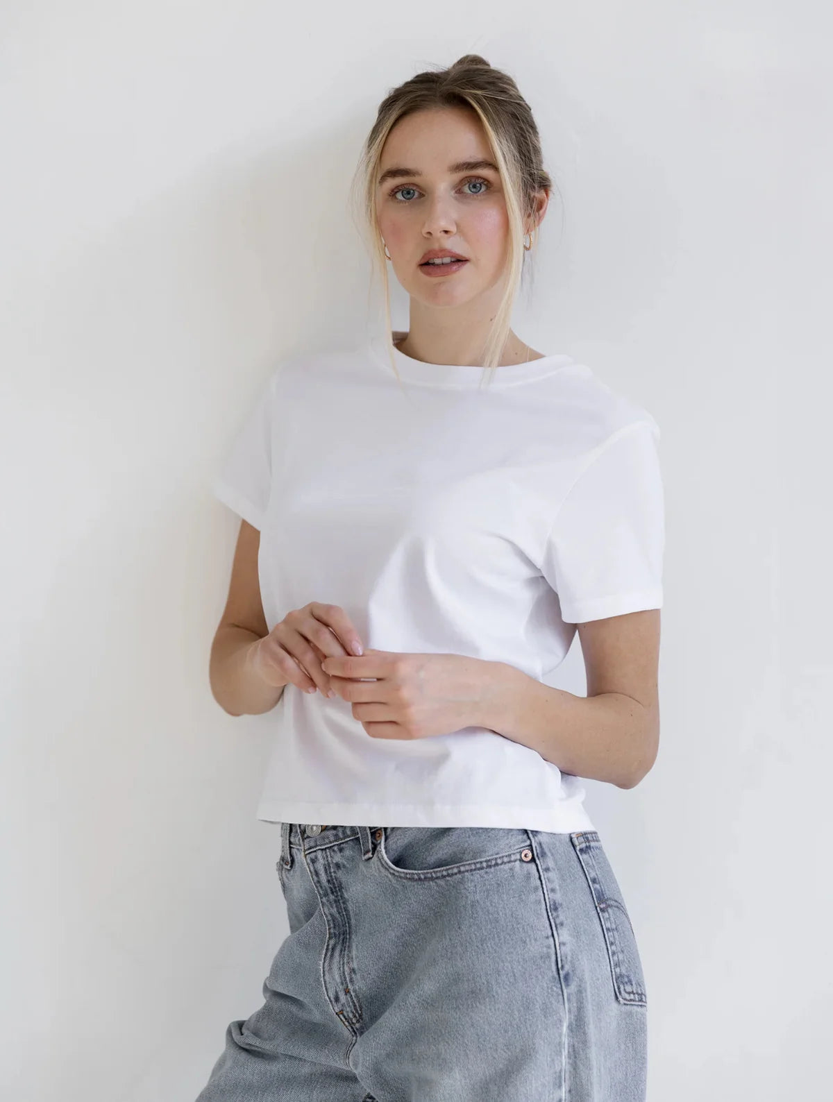 Brunette the Label Paris Tee | White