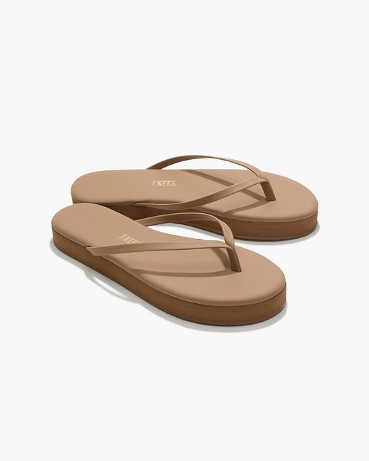 TKEES Cocobutter Lily Platforms