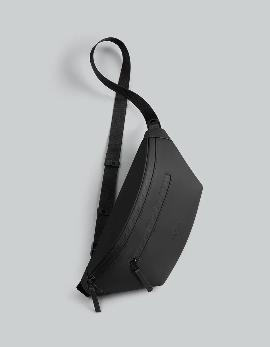 Gaston Luga Black Spläsh Bum Bag