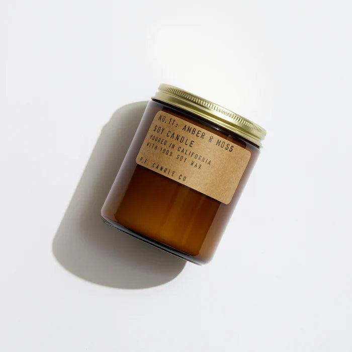 P.F. Candle Co- Amber & Moss Candle