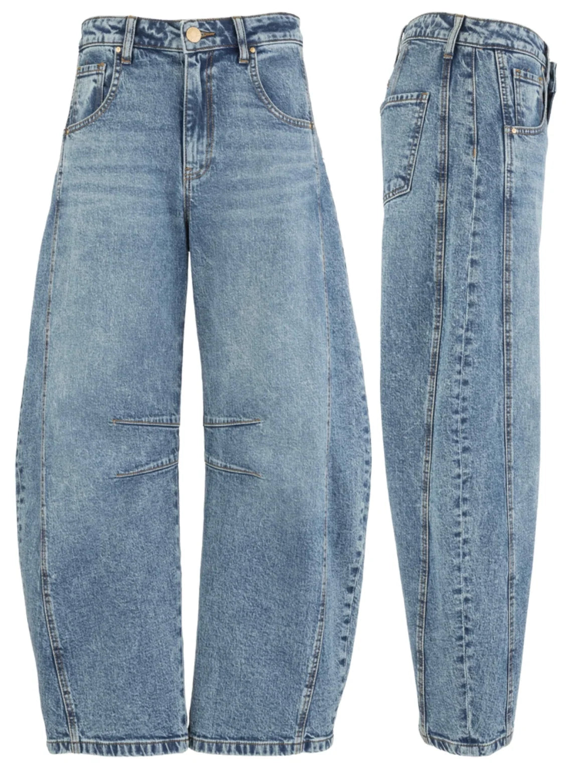 Kut from the Kloth Ashlyn Wide Leg Barrel Admirer Jean