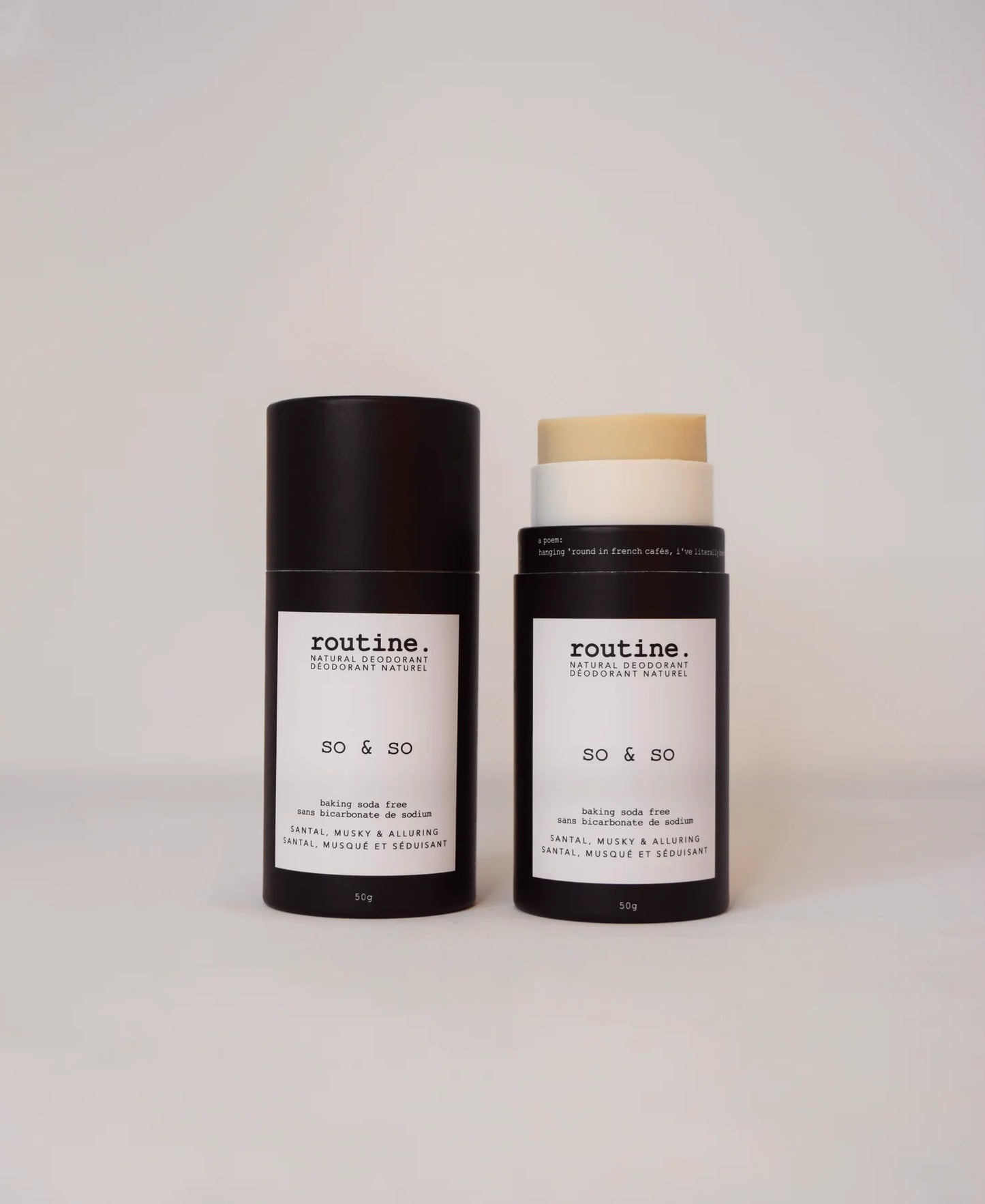 Routine Deodorant Stick- Baking Soda Free So & So