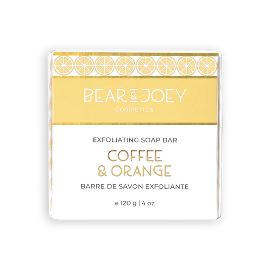 Bear & Joey Coffee & Orange Exfoliating Soap Bar