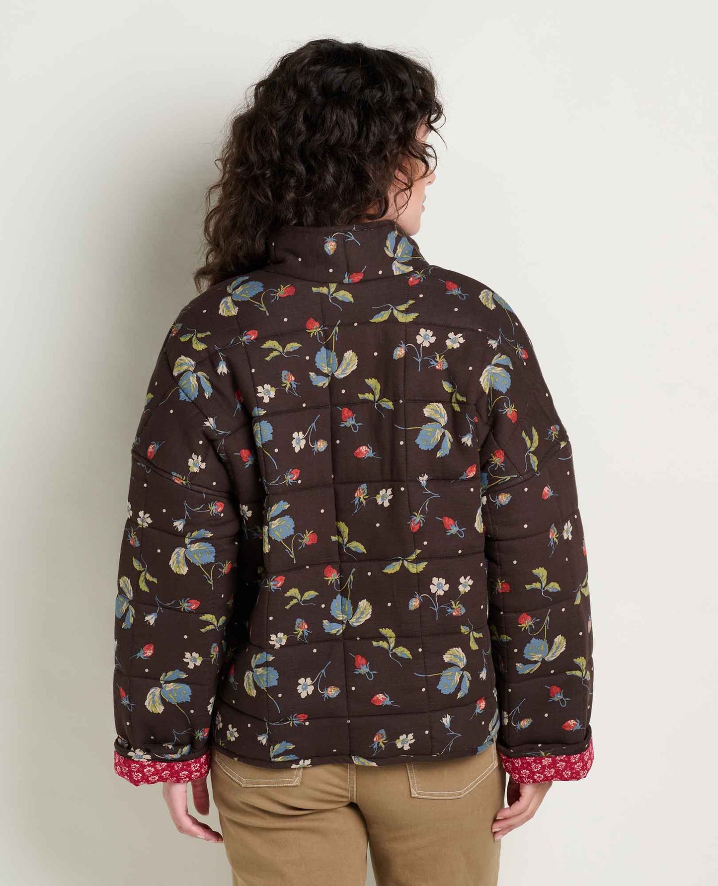Toad & Co Barnwood Print Manzana Quilted Jacket