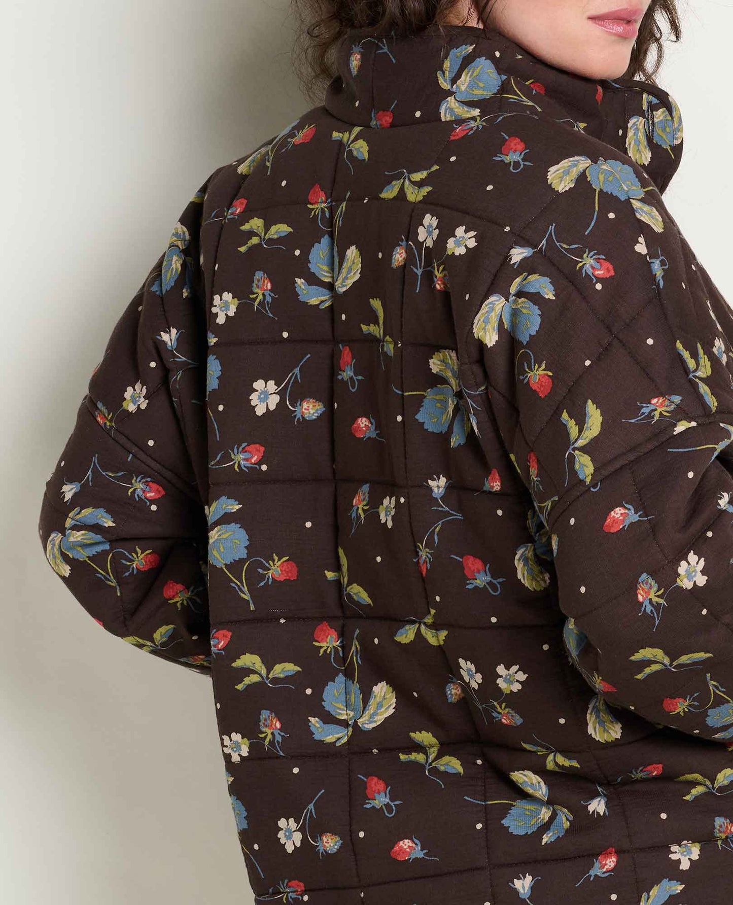 Toad & Co Barnwood Print Manzana Quilted Jacket