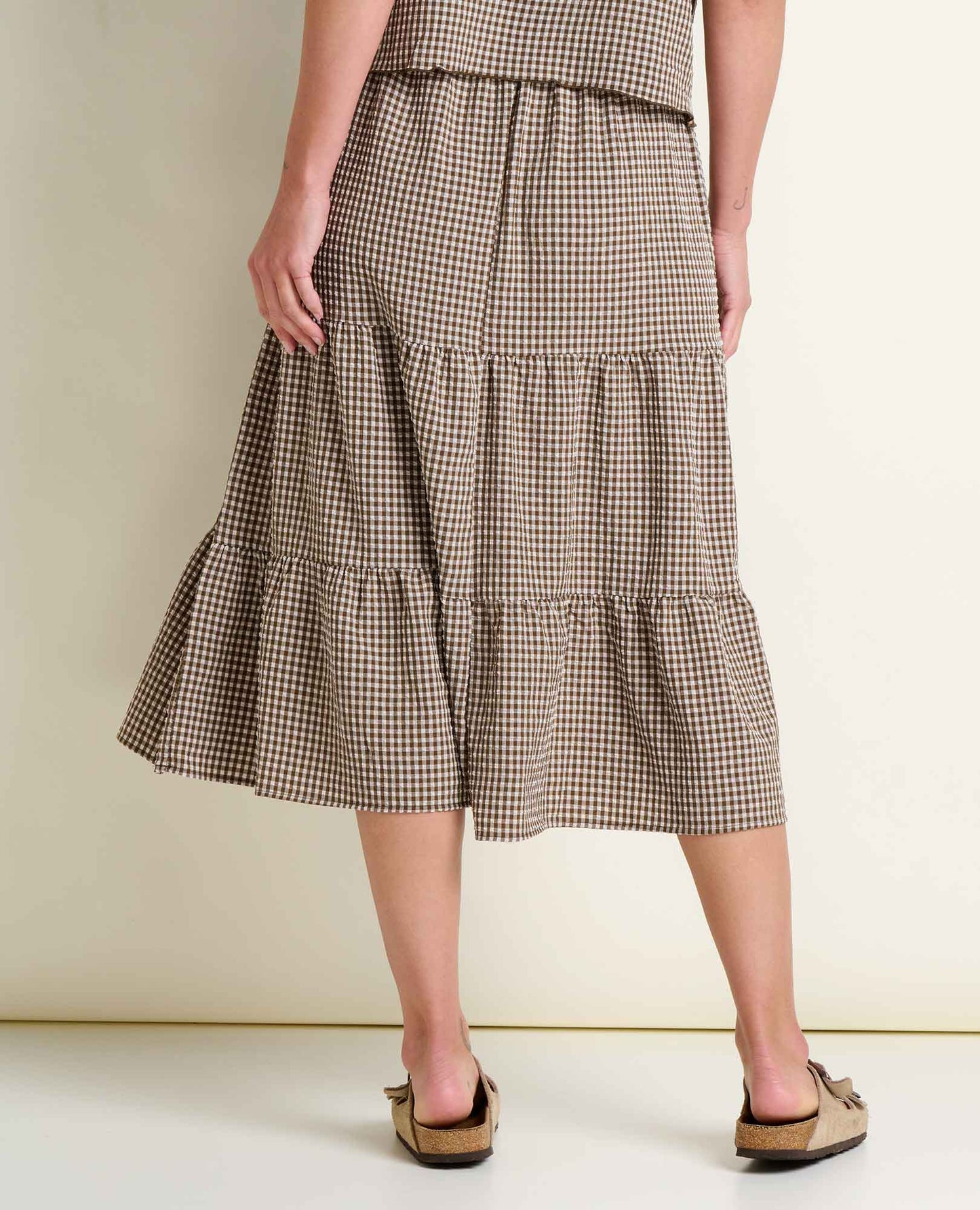 Toad & Co Sunkissed Tiered Midi Skirt