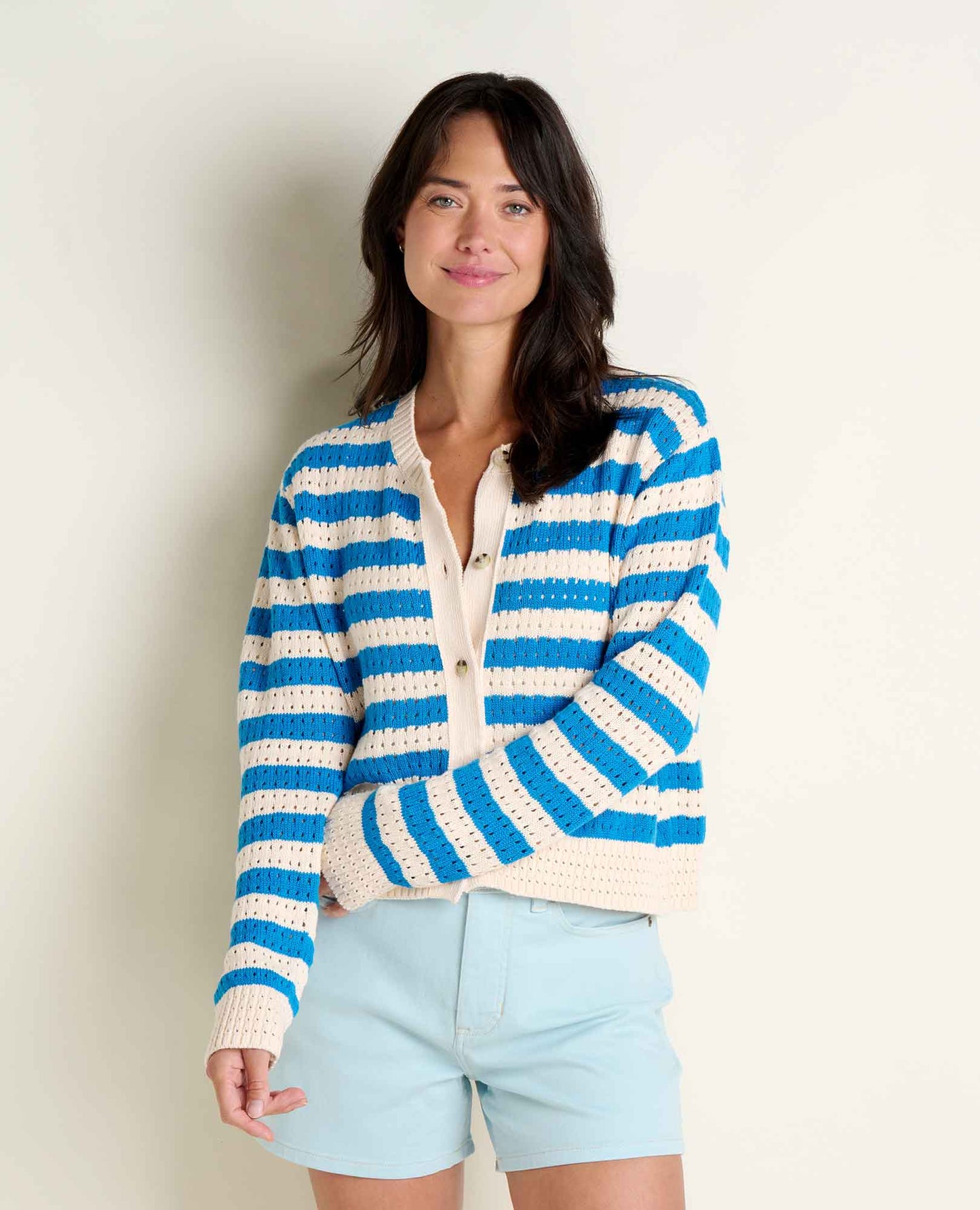 Toad & Co Salt Pattern Bianca Pointelle Cardigan