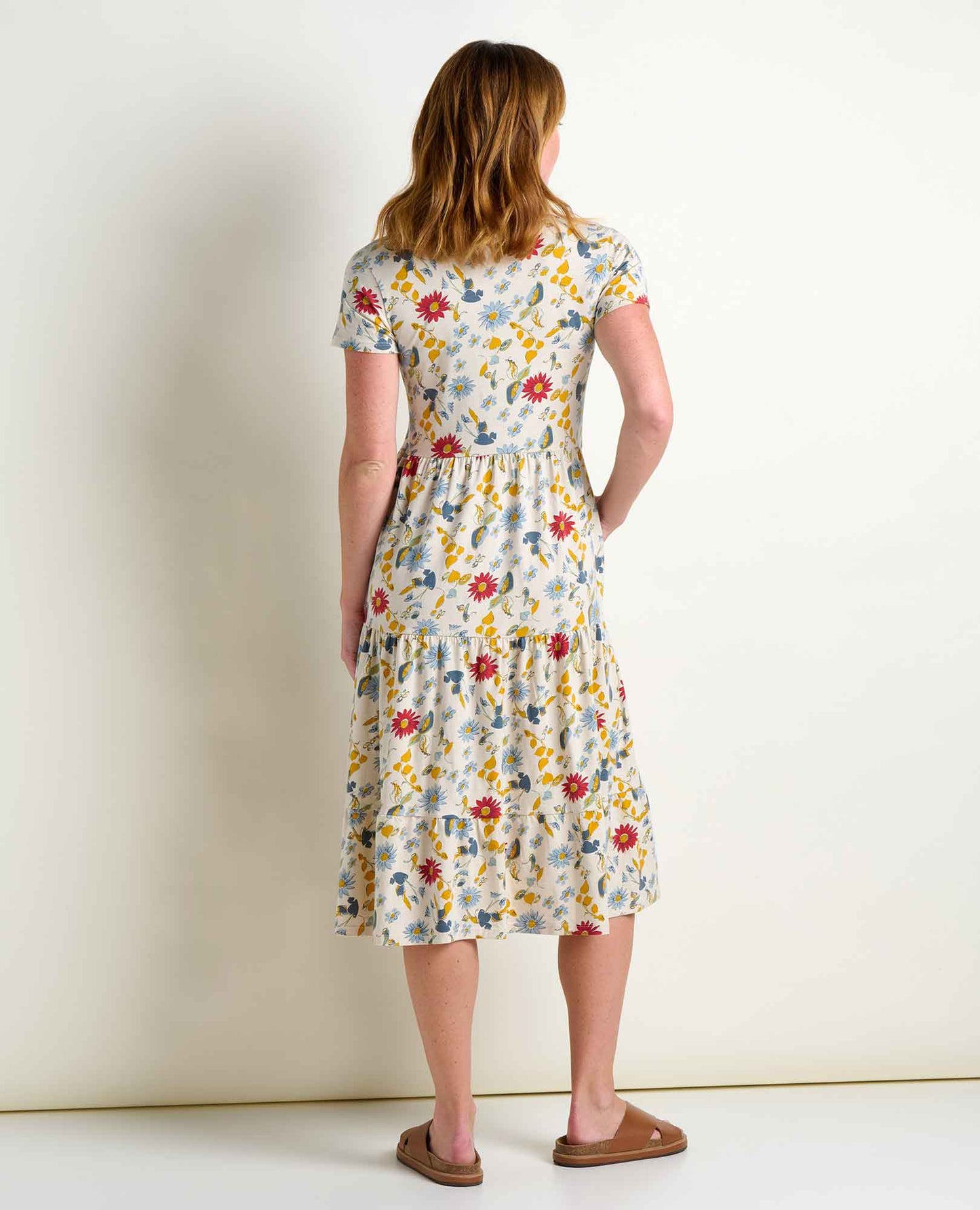 Toad & Co Marley Tiered Midi Dress