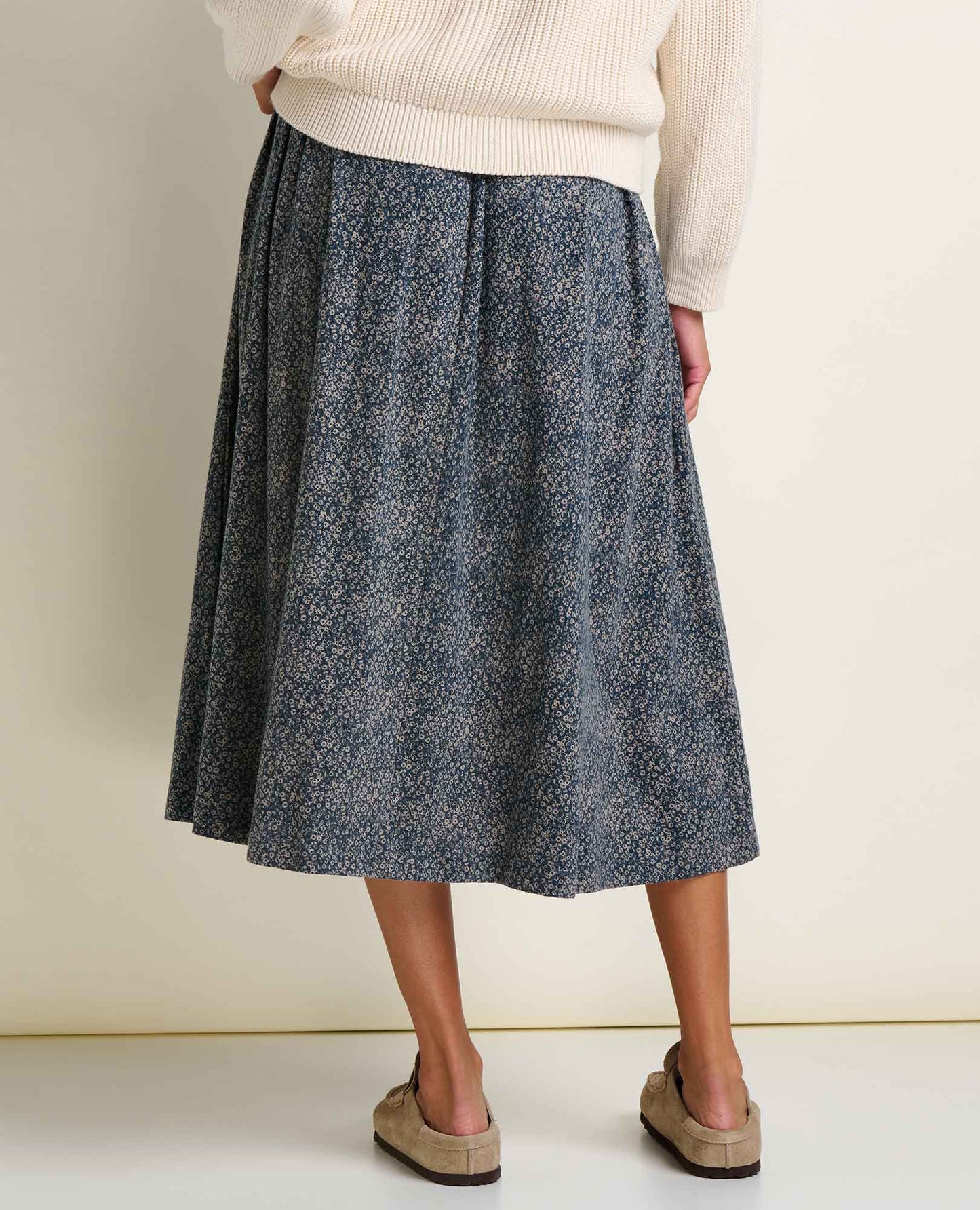 Toad & Co Ink Print Chaka Midi Skirt