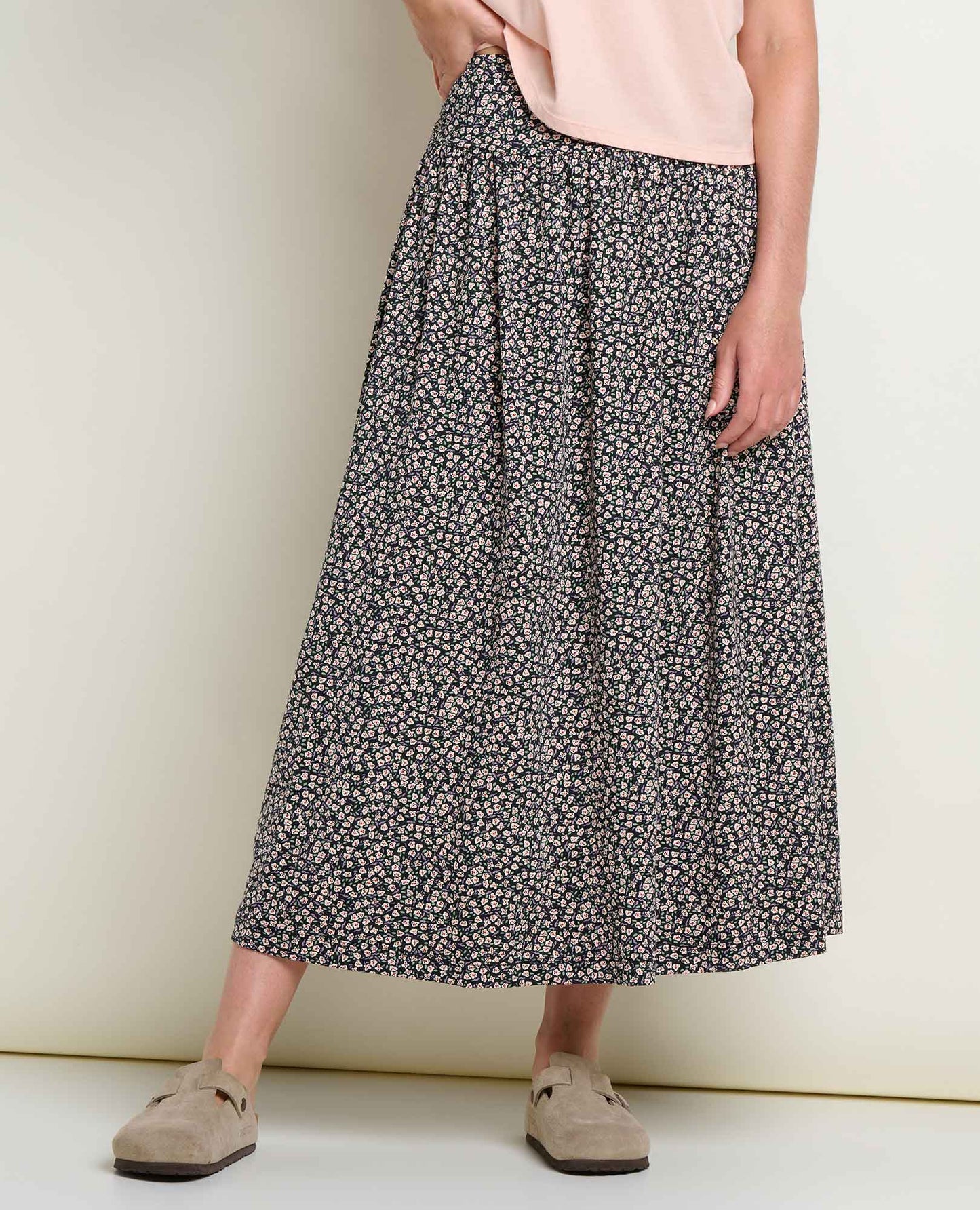 Toad & Co Chaka Midi Skirt