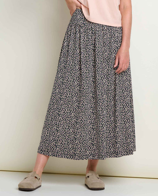 Toad & Co Chaka Midi Skirt