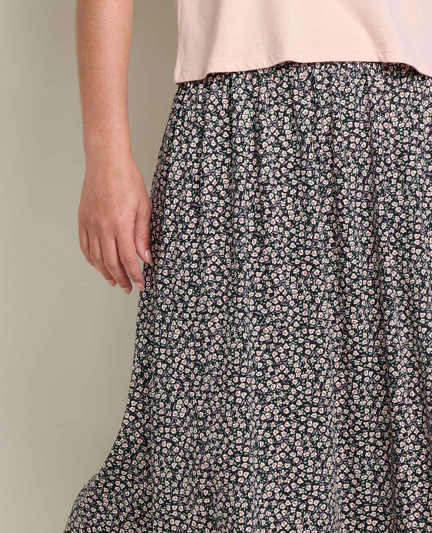 Toad & Co Chaka Midi Skirt