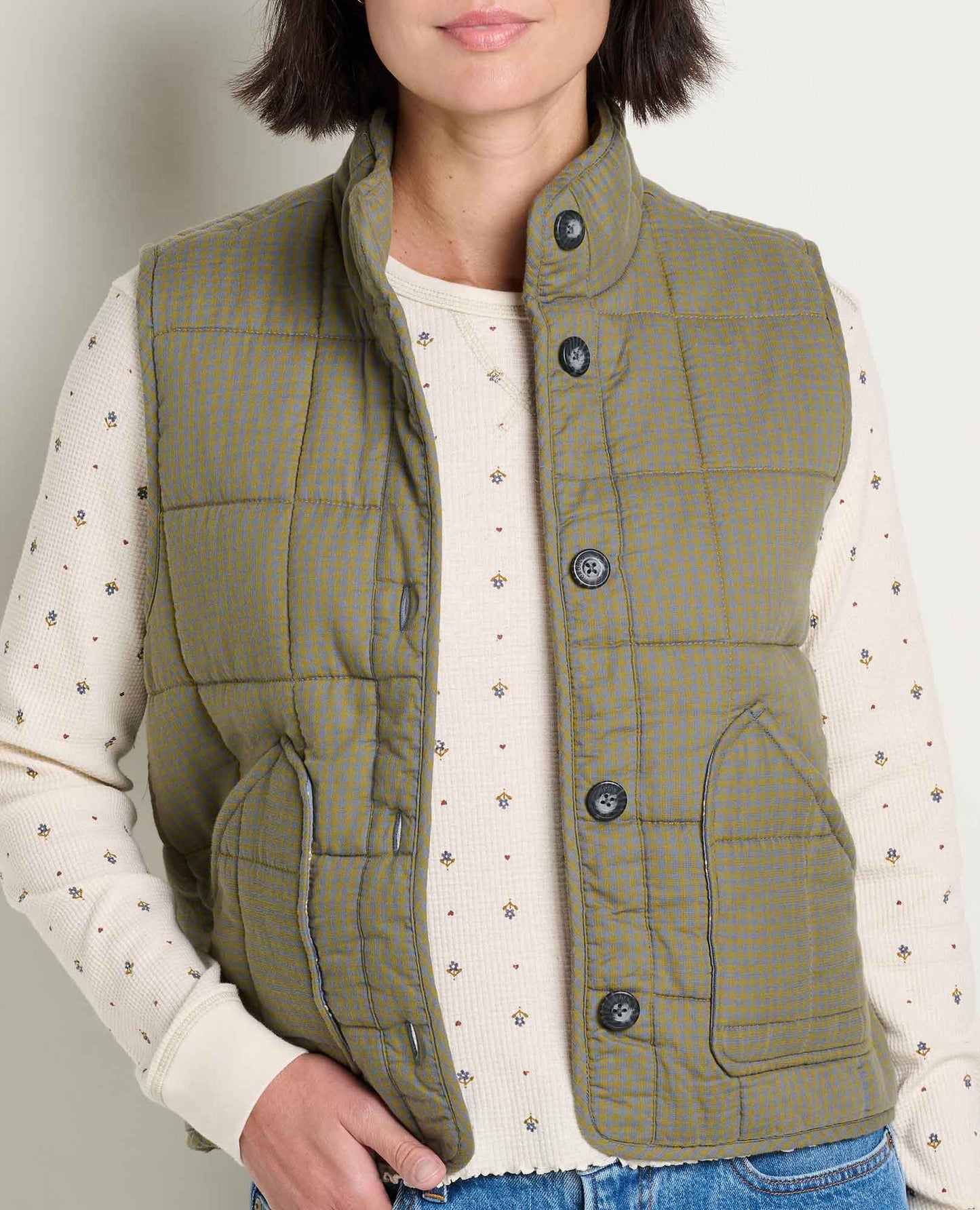 Toad & Co Manzana Quilted Vest