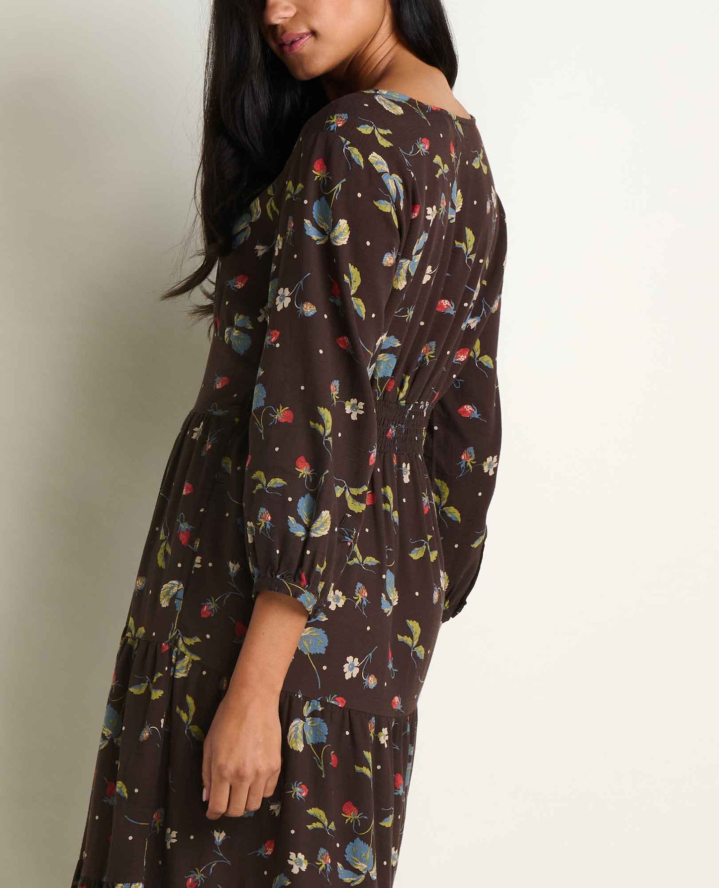 Toad & Co Manzana Tiered Midi Dress