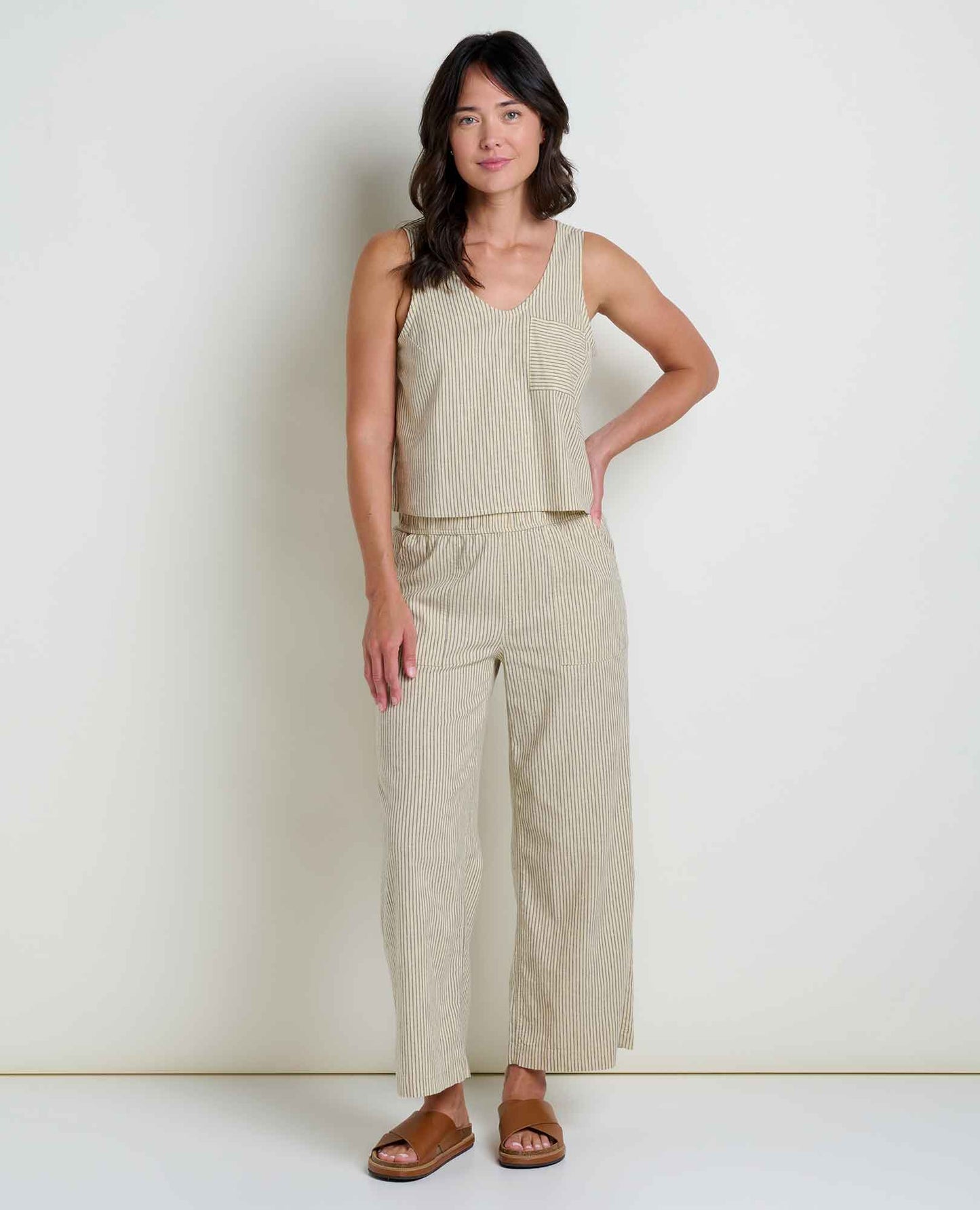 Toad & Co Taj Hemp Button Back Tank