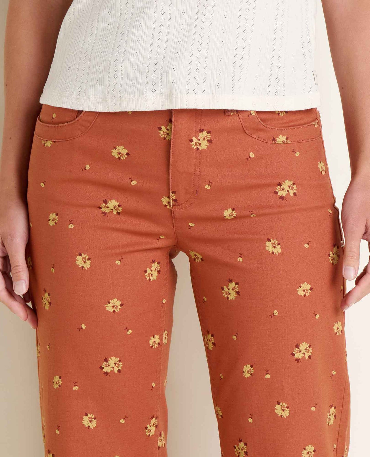 Toad & Co Earthworks Wide Leg Crop Pant