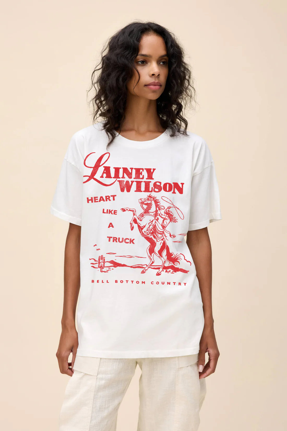 DAYDREAMER Lainey Wilson Bell Bottom Country Merch Tee