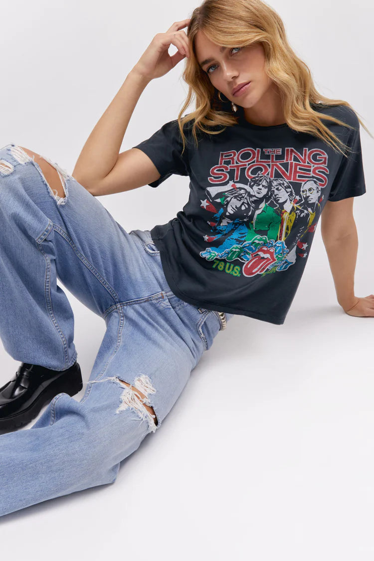 DAYDREAMER Rolling Stones 78 Us Tour Ringer Tee