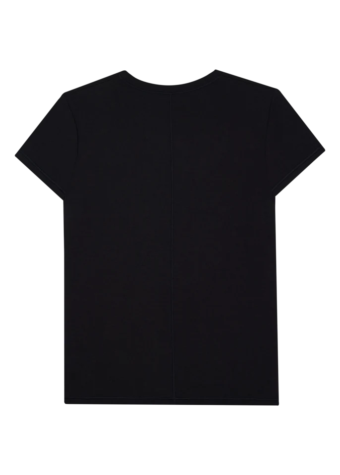 HUHA Black Easy Tee