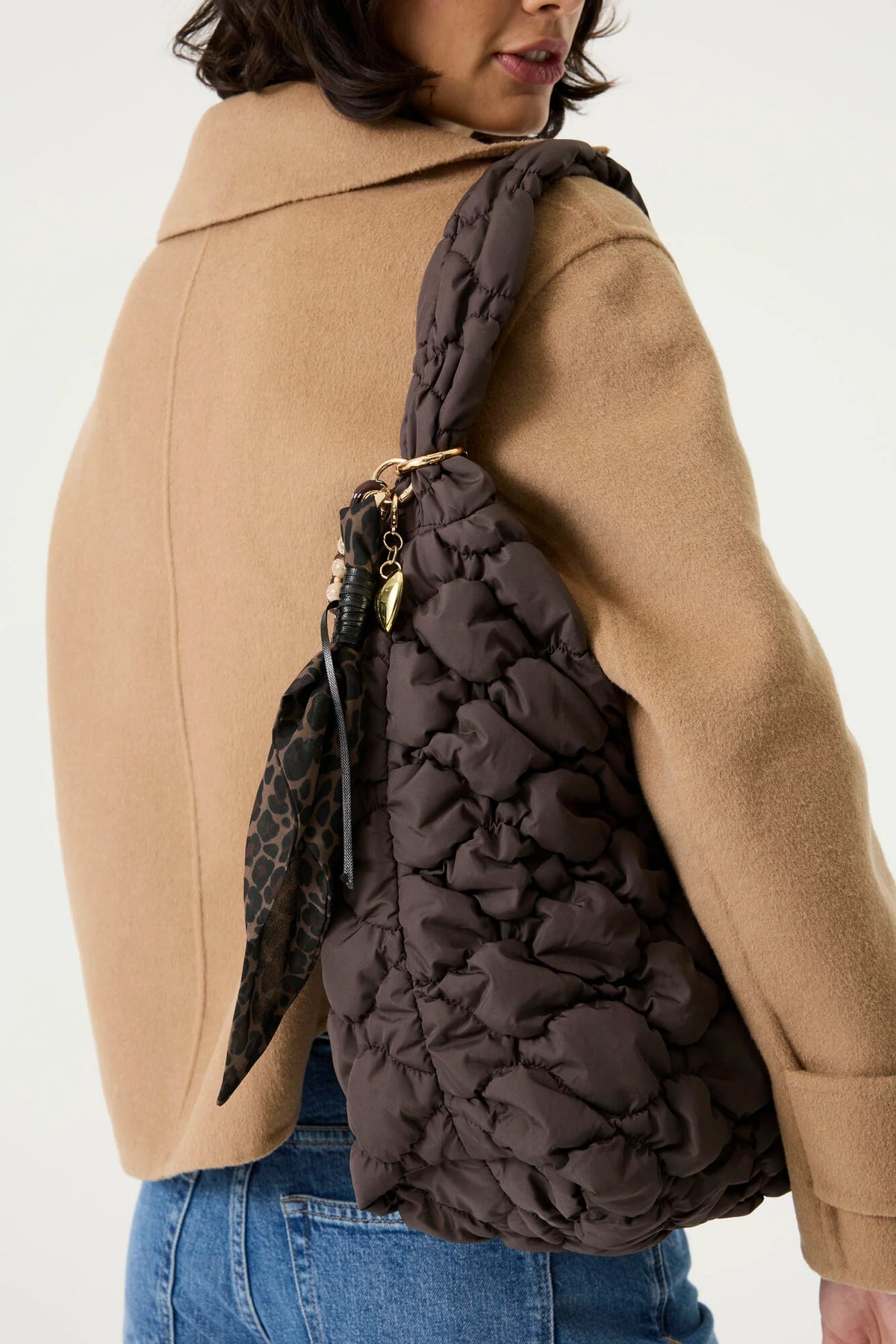 Garcia Deep Cocoa Shoulder Bag