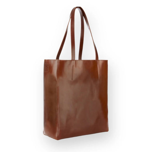 Brave Leather Giovana Tote in Oil Monte Carlo