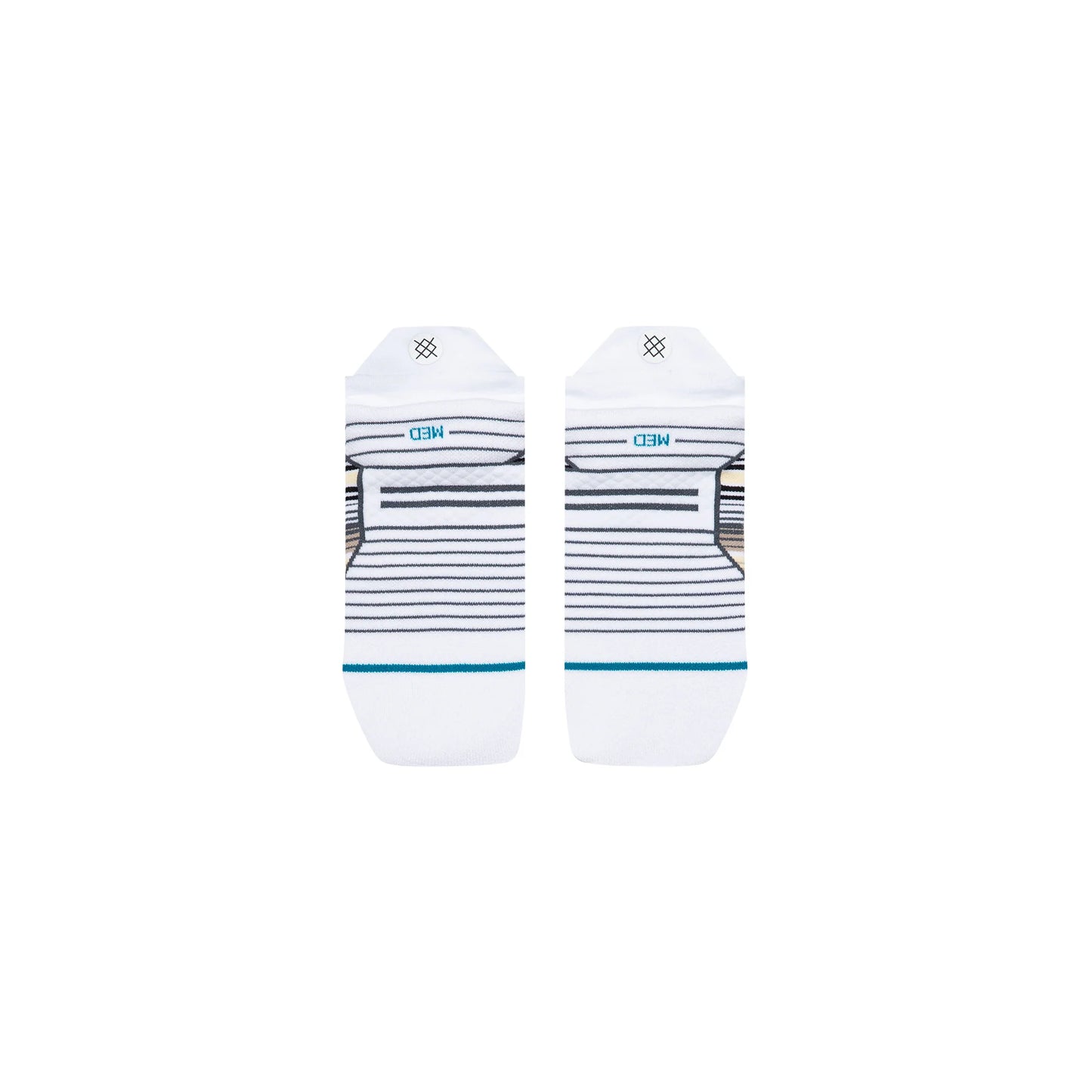 Stance White Trailhead Run Light Tab Socks