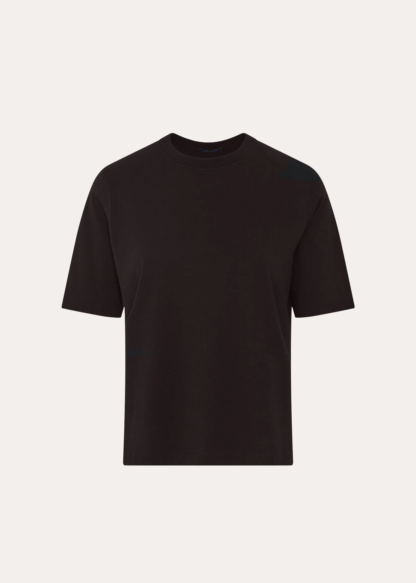 Patrick Assaraf Molasses Organic Pima Cotton Relaxed Crew