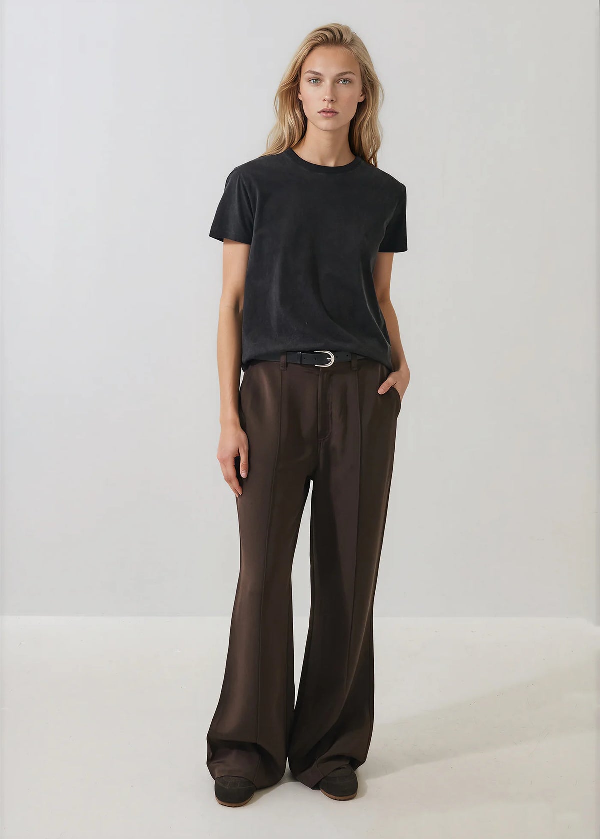 Patrick Assaraf Organic Cotton Boyfriend Kroma Crew