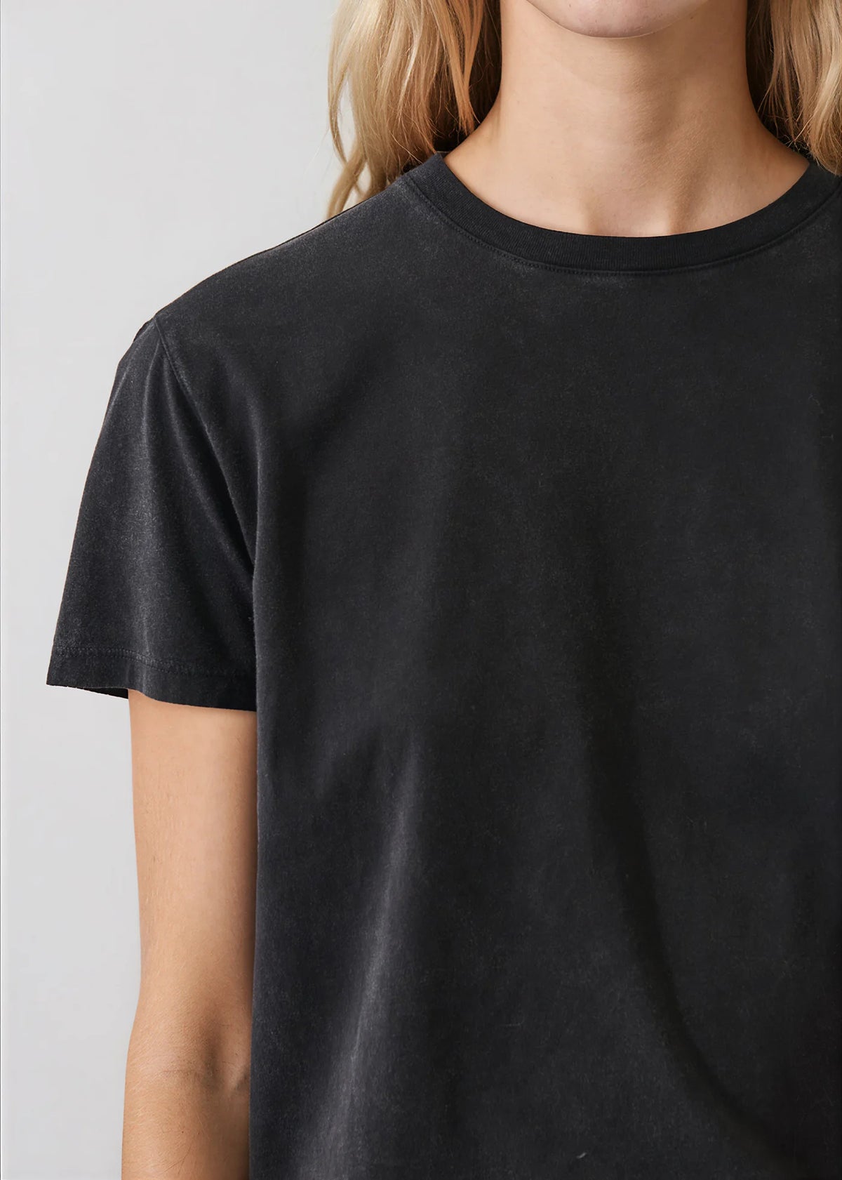 Patrick Assaraf Organic Cotton Boyfriend Kroma Crew