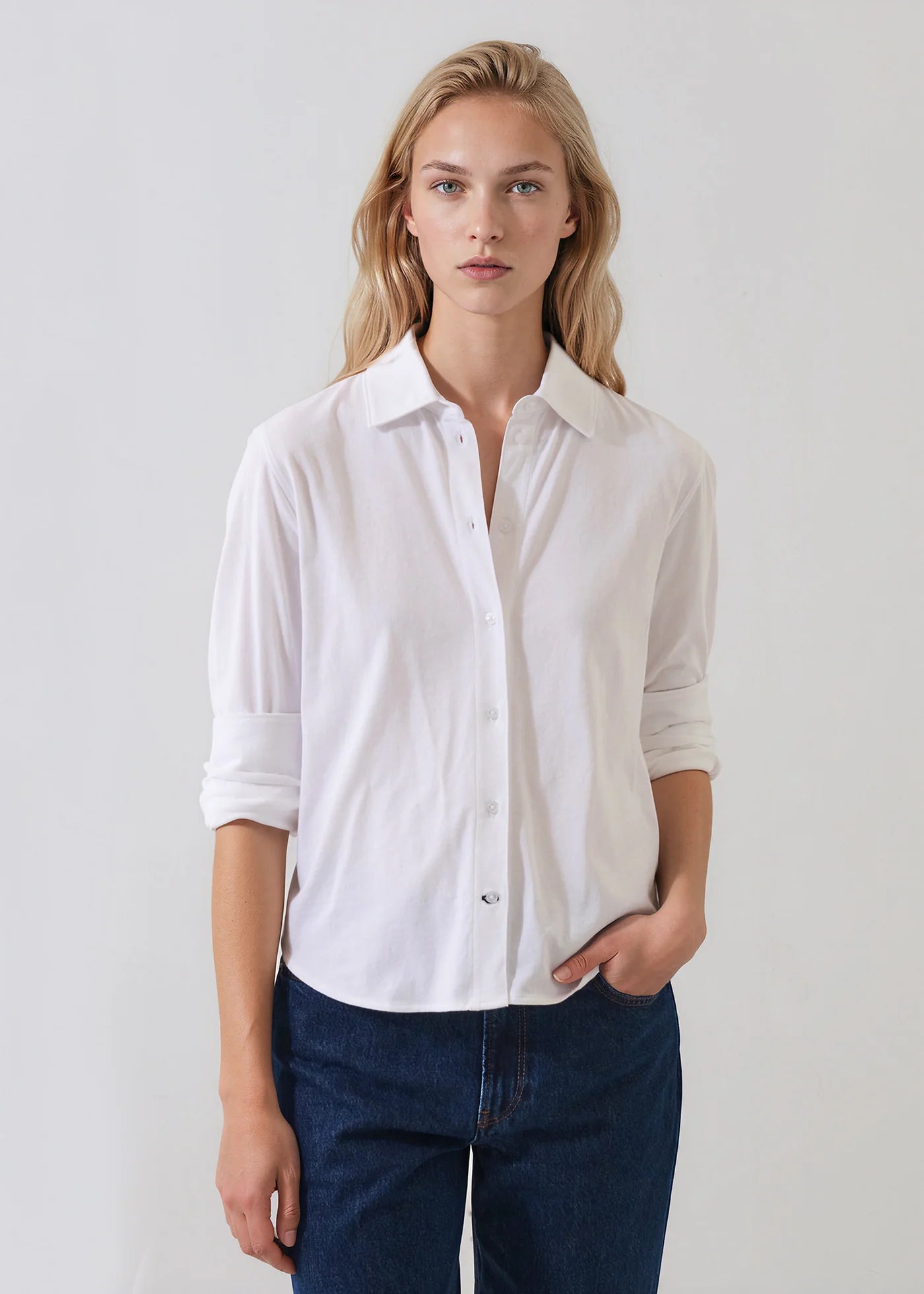 Patrick Assaraf Organic Cotton Relaxed Shirt