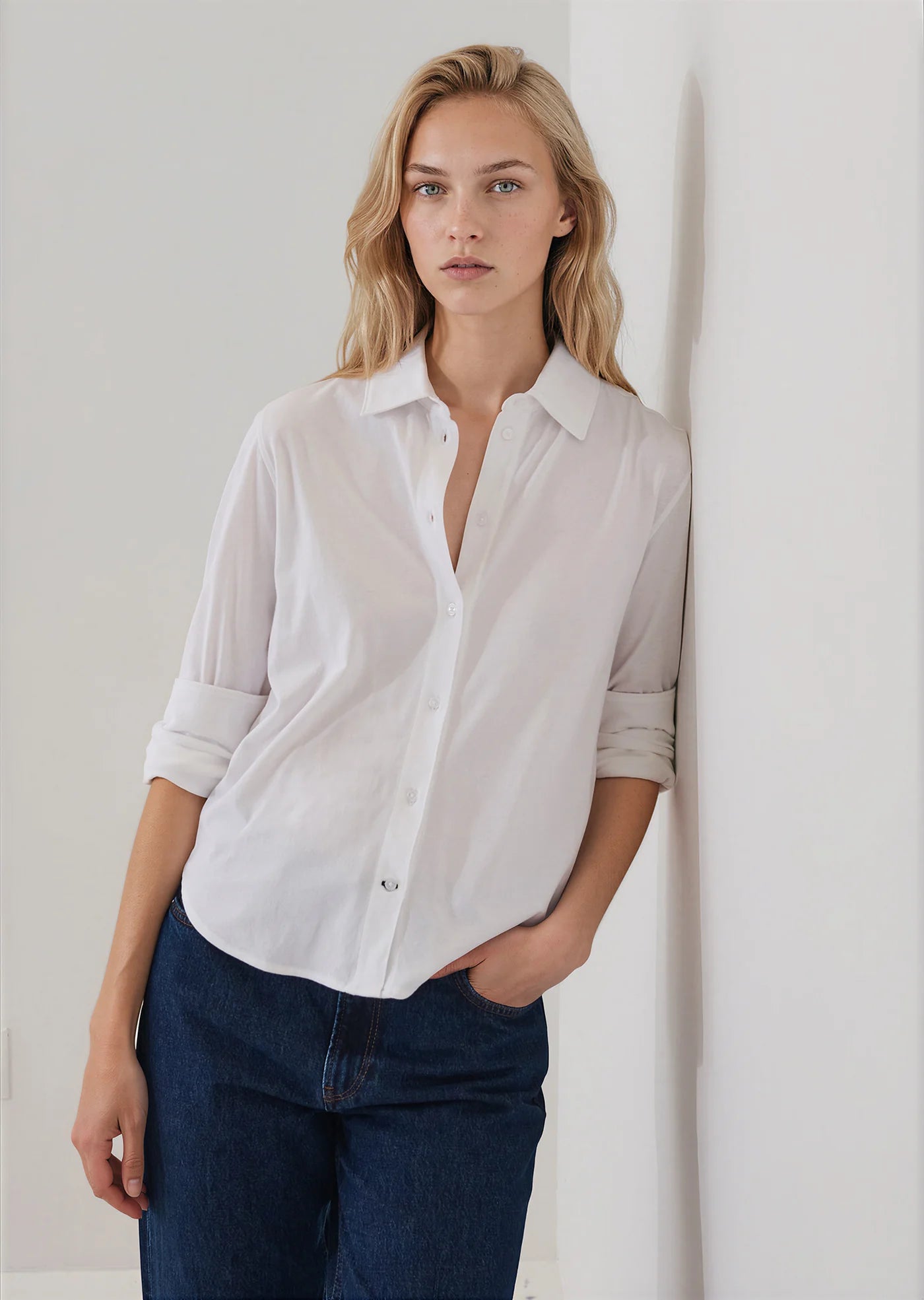 Patrick Assaraf Organic Cotton Relaxed Shirt