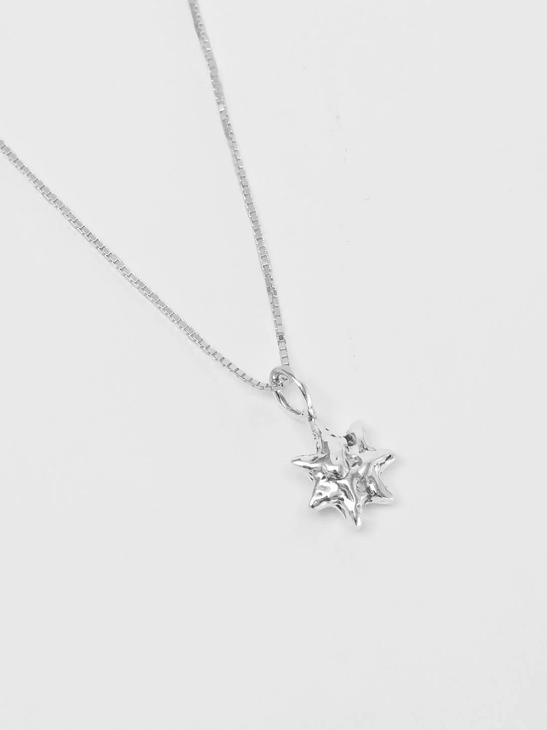 Wolf Circus Sun Charm Necklace in Sterling Silver