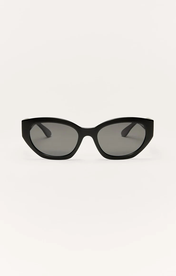 Z Supply Mirage Polarized Sunglasses- Polished Black