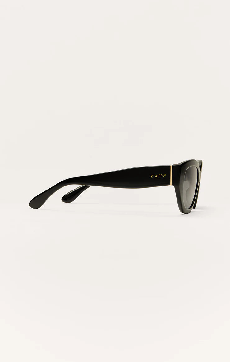 Z Supply Mirage Polarized Sunglasses- Polished Black