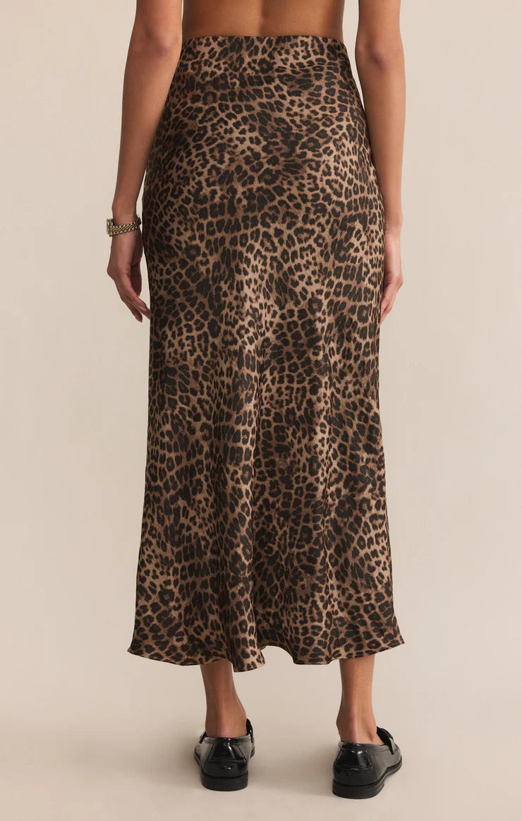 Z Supply Izabel Leopard Skirt