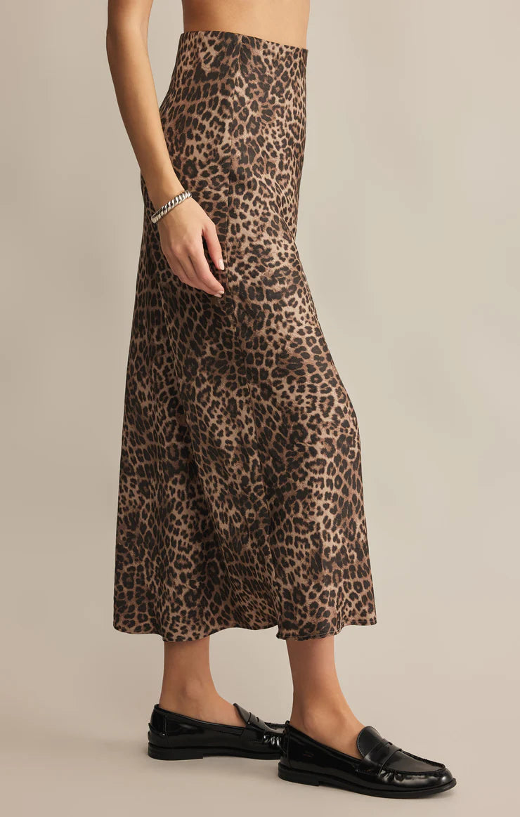 Z Supply Izabel Leopard Skirt